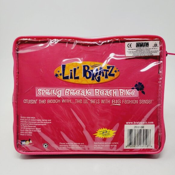 Lil Bratz Spring Break Beach Bike Meygan with accessories NOS MGA Toy - Picture 5 of 5